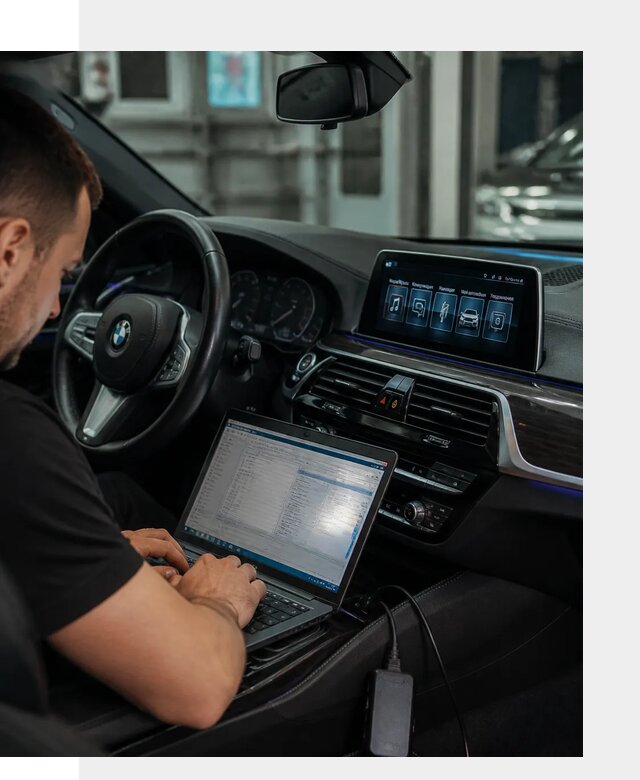 Русификация мультимедиа BMW для авто под ключ в Уфе