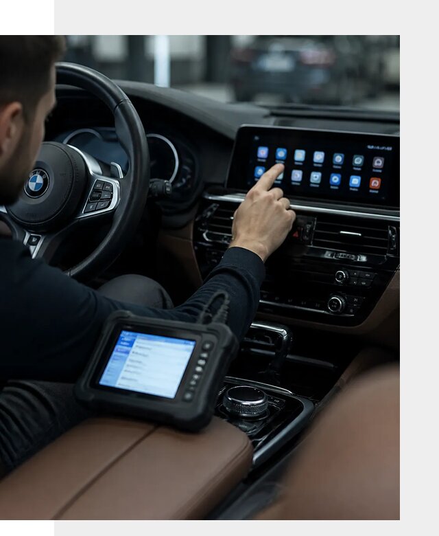 Установка приложений и мультимедиа сервисов BMW в Уфе