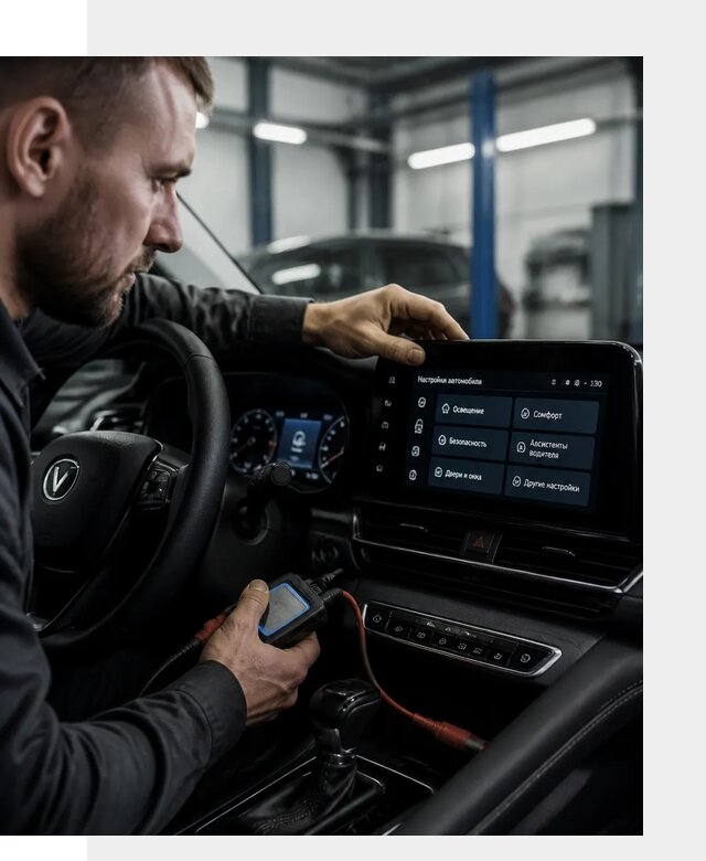 Русификация Changan CS55 и мультимедиа под ключ в Уфе