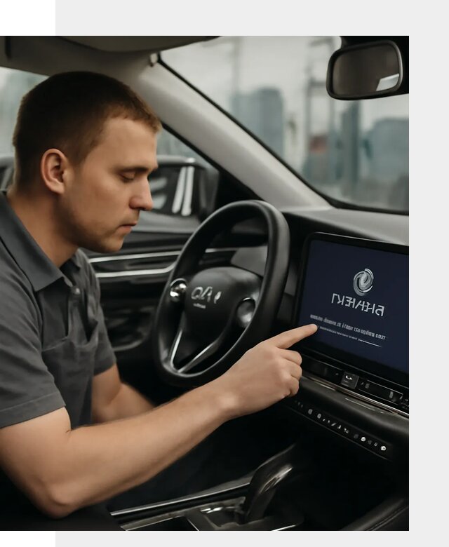 Установка приложений Changan и сервисов в авто в Уфе