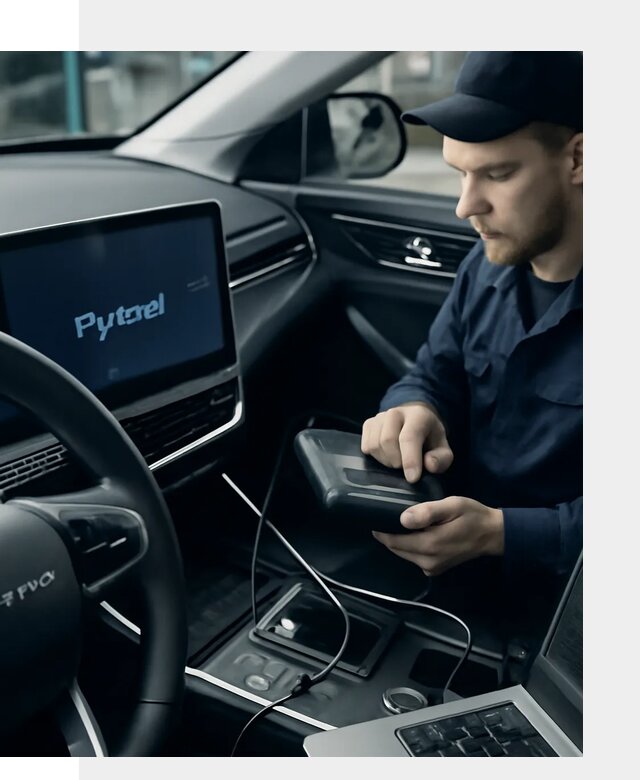 Русификация автомобилей Jetour с адаптацией меню в Уфе