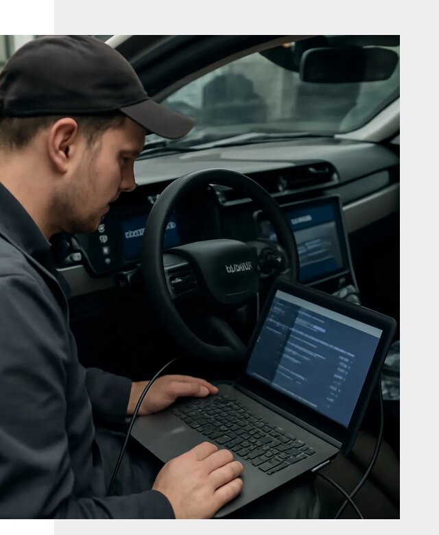 Профессиональная русификация автомобилей Lynk Co в Уфе