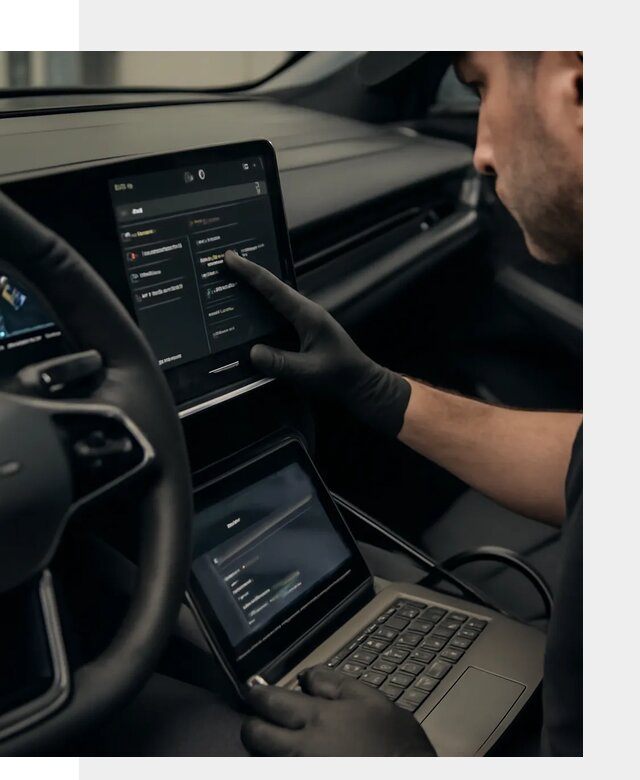 Русификация приборной панели Rising автомобиля в Уфе