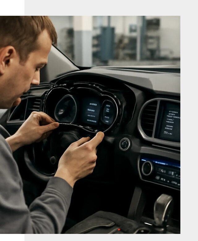 Русификация приборной панели автомобилей Hyundai в Уфе