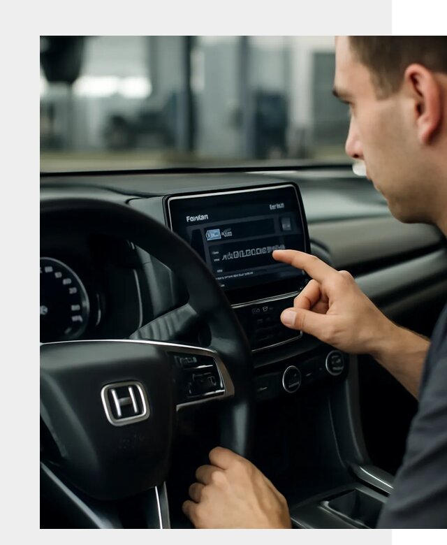 Русификация панели приборов Honda в Уфе по цене 5138 ФастМобиль-Уфа