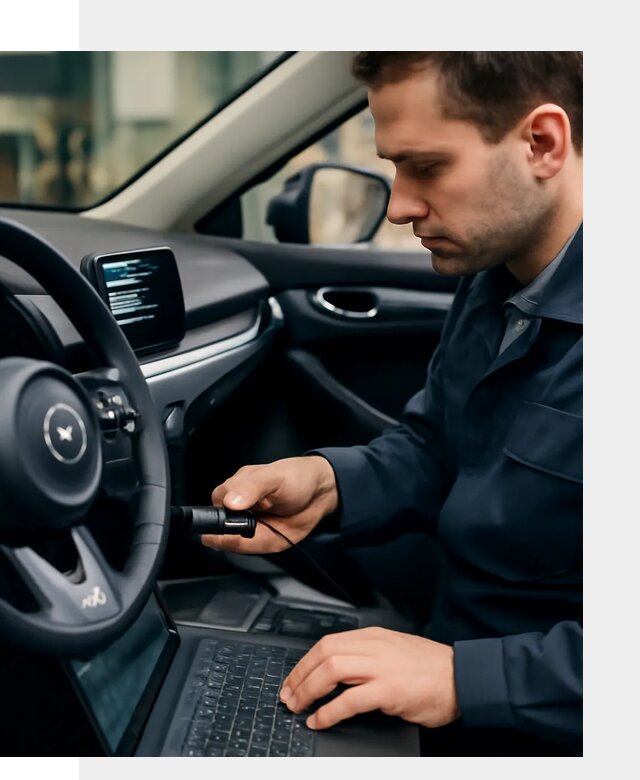 Русификация приборной панели автомобилей Mazda в Уфе