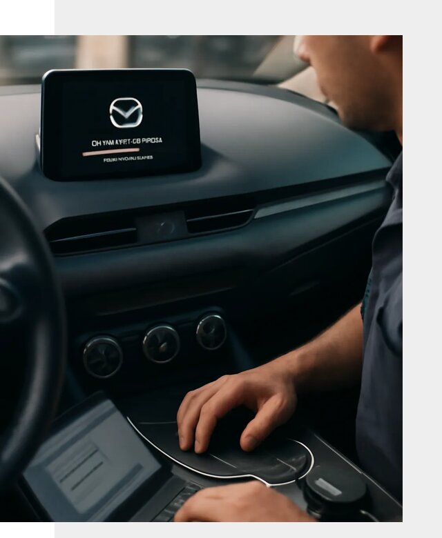 Установка приложений Mazda на мультимедийную систему в Уфе