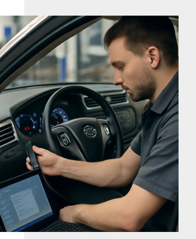 Русификация приборной панели Nissan для авто в Уфе