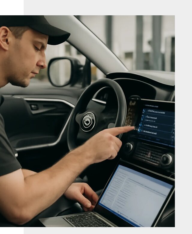 Русификация мультимедиа Toyota для автомобилей в Уфе