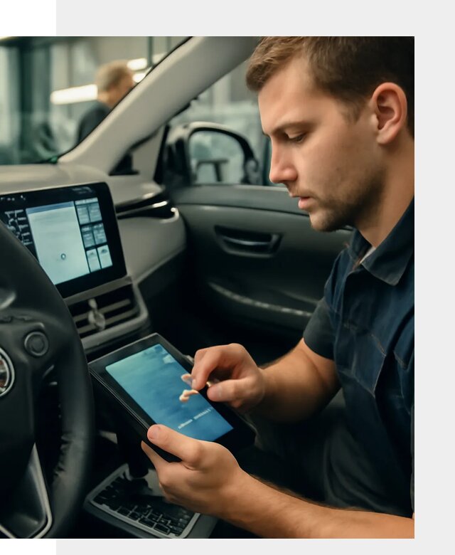 Установка приложений Toyota на мультимедиа в Уфе